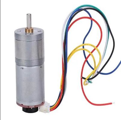 25 mm Bürste Gleichspannungsmotor Kupfer Mikroelektrische Motor Geschwindigkeitsreduktion Getriebe Reduktor