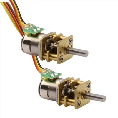3V 5V 6V DC Mikropräzisions-Stepper-Motor-Bürste 10MM Geräuscharme kleine Stepper-Motor