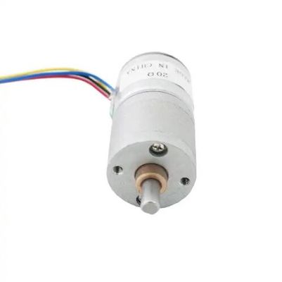 5V Gleichspannungs-Mikroschrittmotor 20mm 2 Phase 4 Drahtschrittmotor mit Getriebe