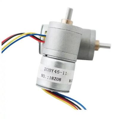 5V Gleichspannungs-Mikroschrittmotor 20mm 2 Phase 4 Drahtschrittmotor mit Getriebe