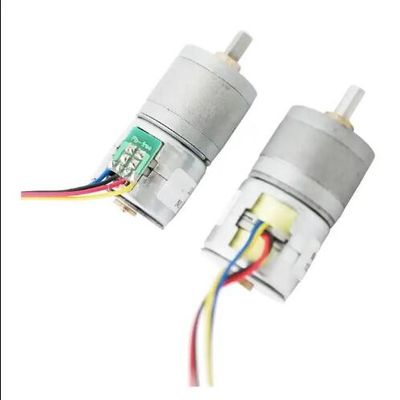 5V Gleichspannungs-Mikroschrittmotor 20mm 2 Phase 4 Drahtschrittmotor mit Getriebe