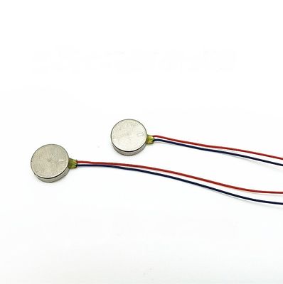 Niedrigstrom 2.0 V Wechselstrom LRA Münzvibrationsmotor 10 mm für tragbare Geräte