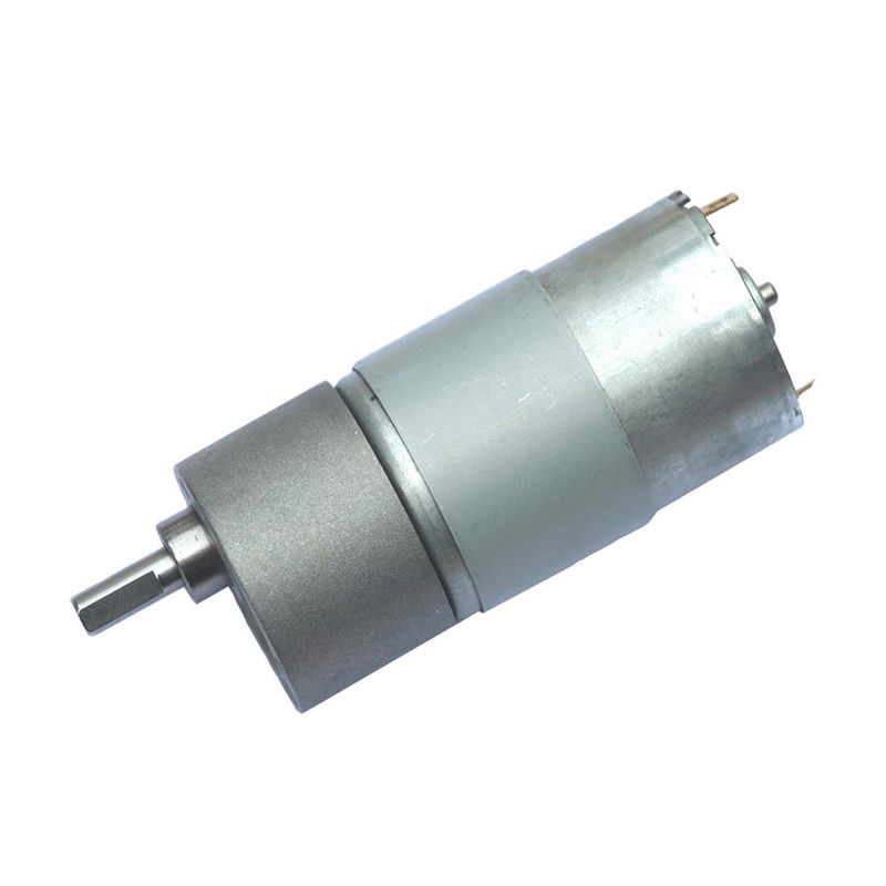 Spur Getriebe Getriebe Motor 37mm 12V 24V Gleichspannmotor 45 Rpm Geräuscharmer Hochdrehmoment